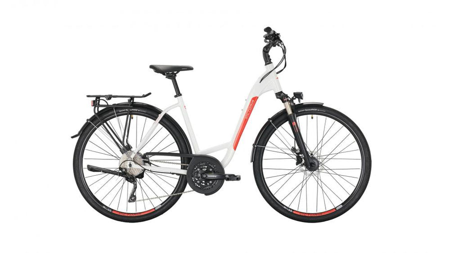 VICTORIA Trekkingrad "Trekking 8.6" Mod. 22, Wave, 28", bianco white, 3x10-Gang SHIMANO "Deore" , 56cmnnMit neuer Farbe und Design geht das beliebte 3x10 SHIMANO Deore Trekkingrad in die neue Saison.