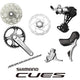 SHIMANO Gruppe CUES Silver Edition 10 Silver - komplette 10-fach Schalt- und Bremsgruppe