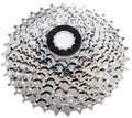 Shimano CS-HG50 9-fach Kassette 12-25 Zähne, silbernes Ritzelpaket für Rennrad und Training.