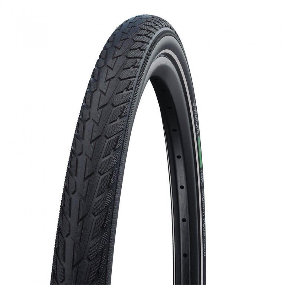 Schwalbe Road Cruiser Reifen 28x1.60 700x40C 42-622 mit Green Compound und K-Guard Pannenschutz für Fahrräder.