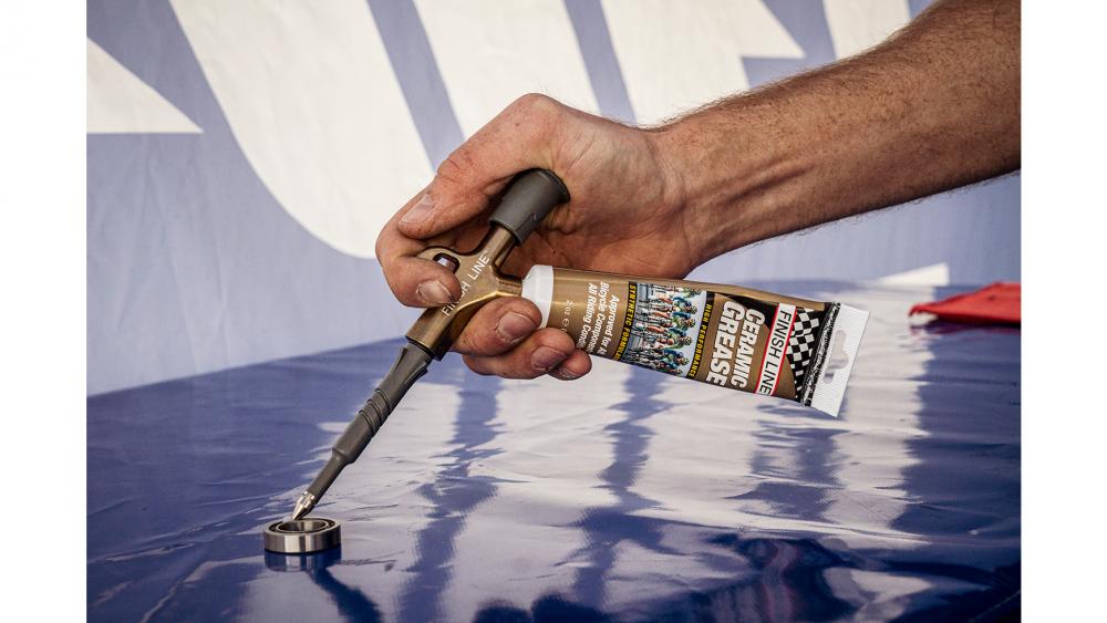 Finish Line Keramik Fett 60g Tube - Hochleistungs-Schmierfett für Lager, Naben, Tretlager und Steuersätze, wasserbeständig, reibungsarm, langlebiger Schutz