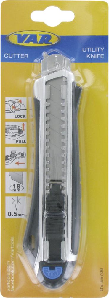 VAR Cuttermesser DV-55700 18 mm Klingenbreite - präzises Profi-Messer