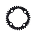 BBB Cycling BBB Kettenblatt MTBGear comp. 3x10 34T/104mm anthrazit - präziser Antrieb für MTB