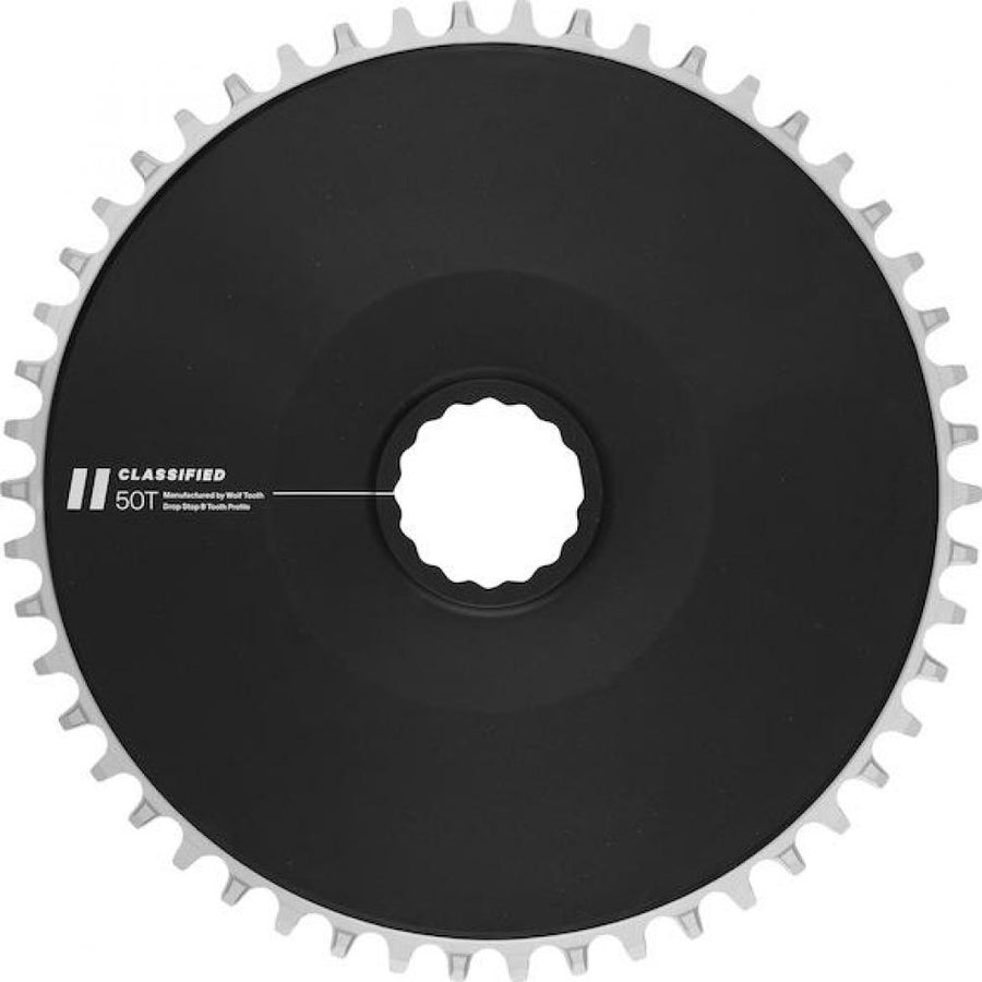 Classified Kettenblatt Aero Dropstop 1x 50T - aerodynamisches 1-fach Performance-Kettenblatt
