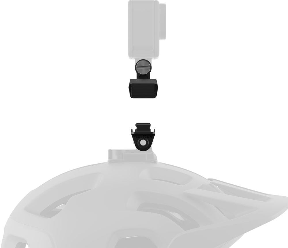FIDLOCK PINCLIP Action Cam Mount  Magnetischer Schnellwechsel-Adapter für Action-Cams, vibrationsfrei, robust, einfacher Klick-Mechanismus