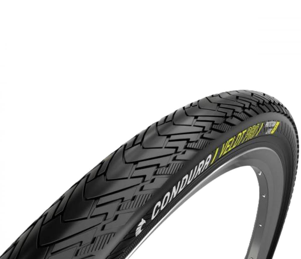 Condura Veldt Pro Drahtreifen 28x1.50" (40-622), schwarz mit Reflexstreifen, E-25 geprüft, für E-Bikes und Trekkingräder
