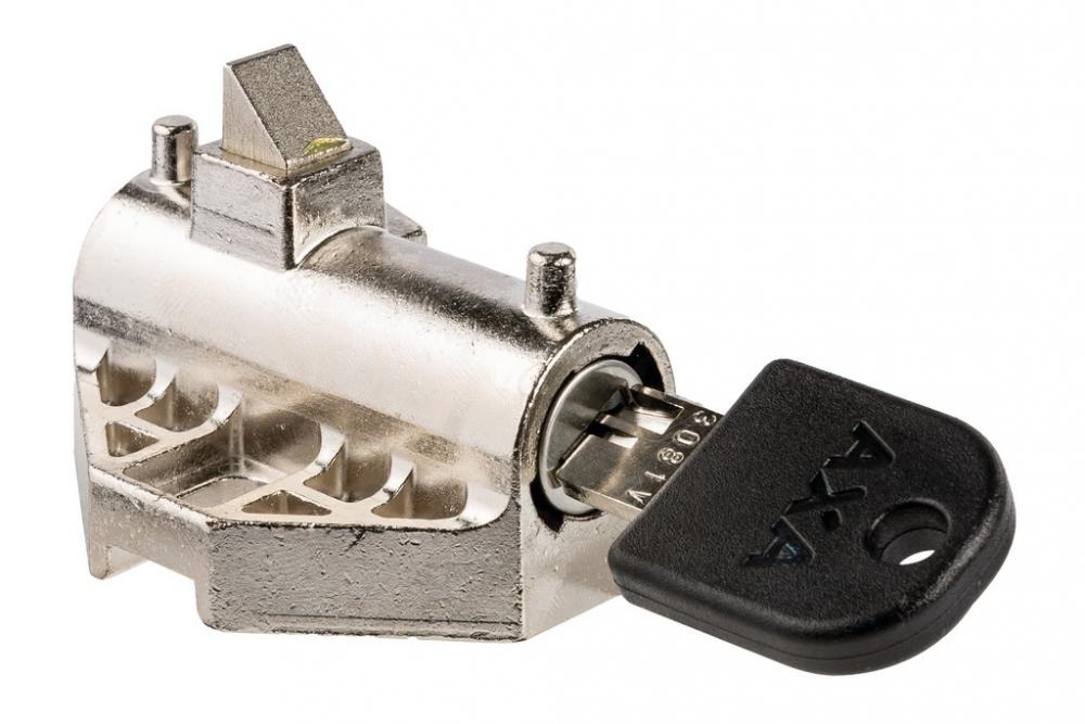 Akkuschloss Shimano Tube Silber, Solo Version