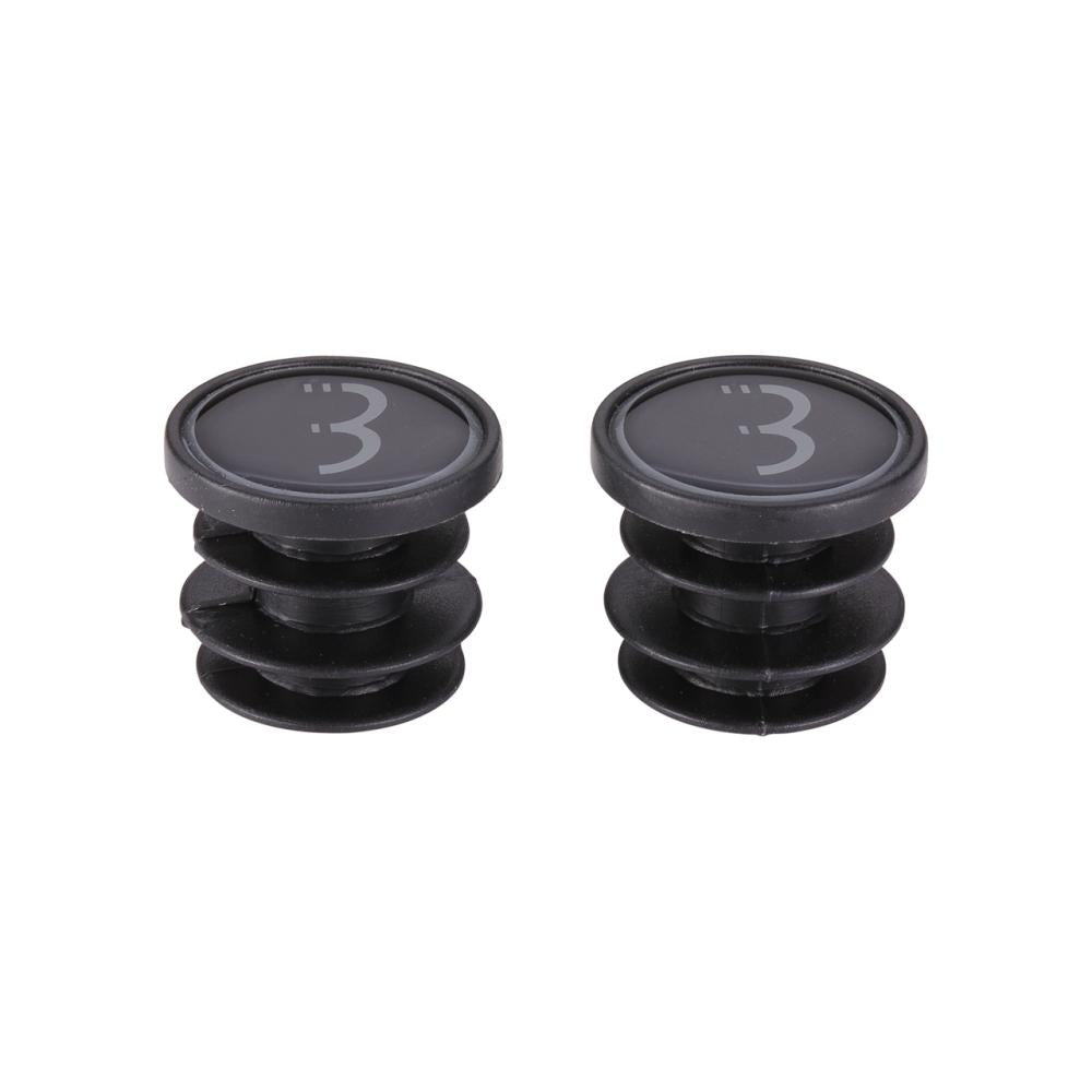 BBB Cycling BBB Lenkerstopfen 2 Stk. Carbon 2 Stück Schwarz - sicherer Abschluss für Rennradlenker