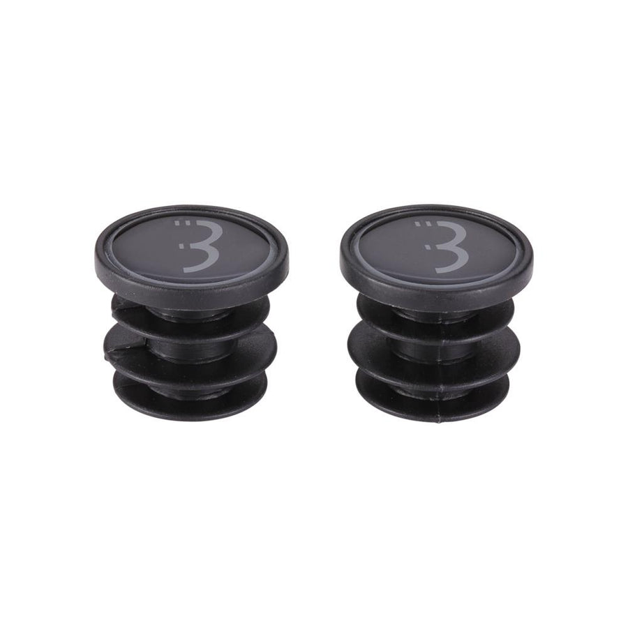 BBB Cycling BBB Lenkerstopfen 2 Stk. Carbon 2 Stück Schwarz - sicherer Abschluss für Rennradlenker