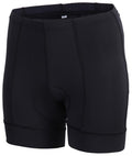 CHIBA Hose Damen - Radhose L, schwarz, atmungsaktiv mit Sitzpolster