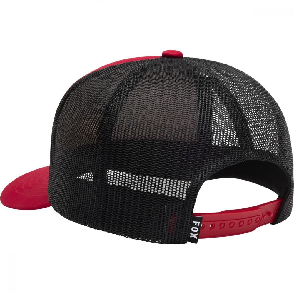 FOX Racewear Mesh Trucker Kappe Flame Red One Size