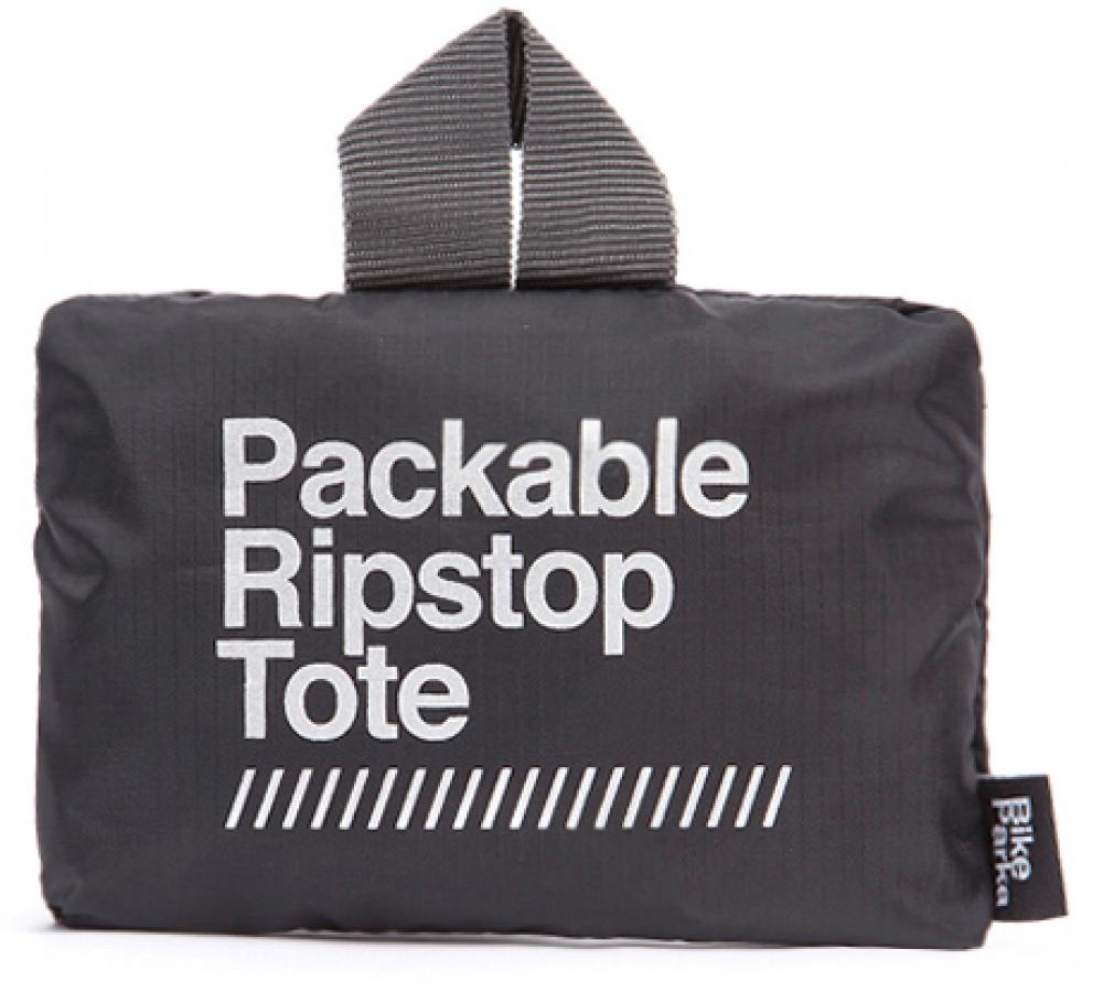 BikeParka Falttasche TOTE Black One Size Black - robuste faltbare Einkaufstasche