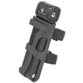 M-WAVE F 875/6 Faltschloss 875 mm - schwarz mit Halter