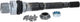 SHIMANO PEDALACHSE RECHTS PD-EF202 - Ersatzachse für Plattformpedal, ca. 86 g