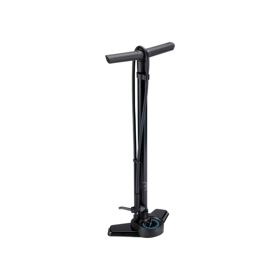 BBB Cycling BBB floorpump AirSmart schwarz One Size schwarz - leistungsstarke Standpumpe für alle Ventile