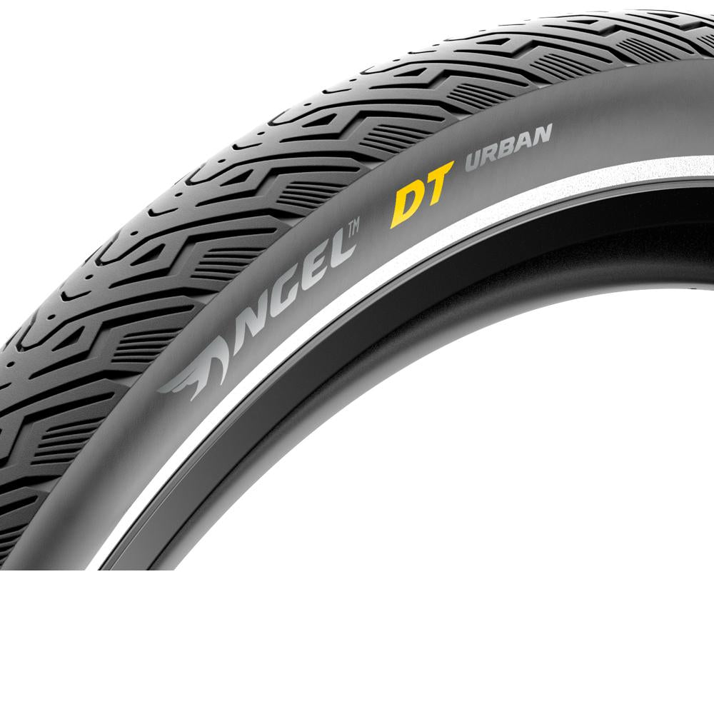 Pirelli Angel DT Urban Drahtreifen 700x47C Schwarz-Reflex - ECE-R75 Pannenschutz