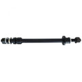 Weber Steckachse universal 142-148 mm / 12 mm Schwarz - sichere Anhängerkupplung für Fahrradanhänger - Anhaengerkupplung