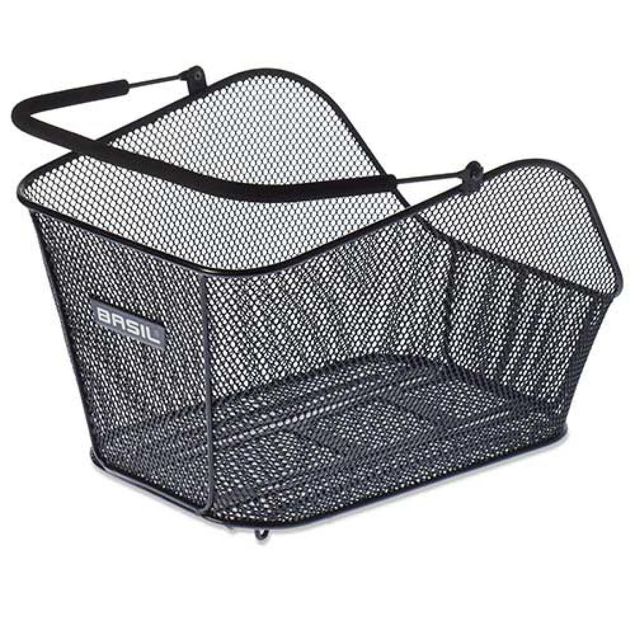 Basil Icon M Multi System NX - Hinterradkorb, engmaschiger Stahl, schwarz
