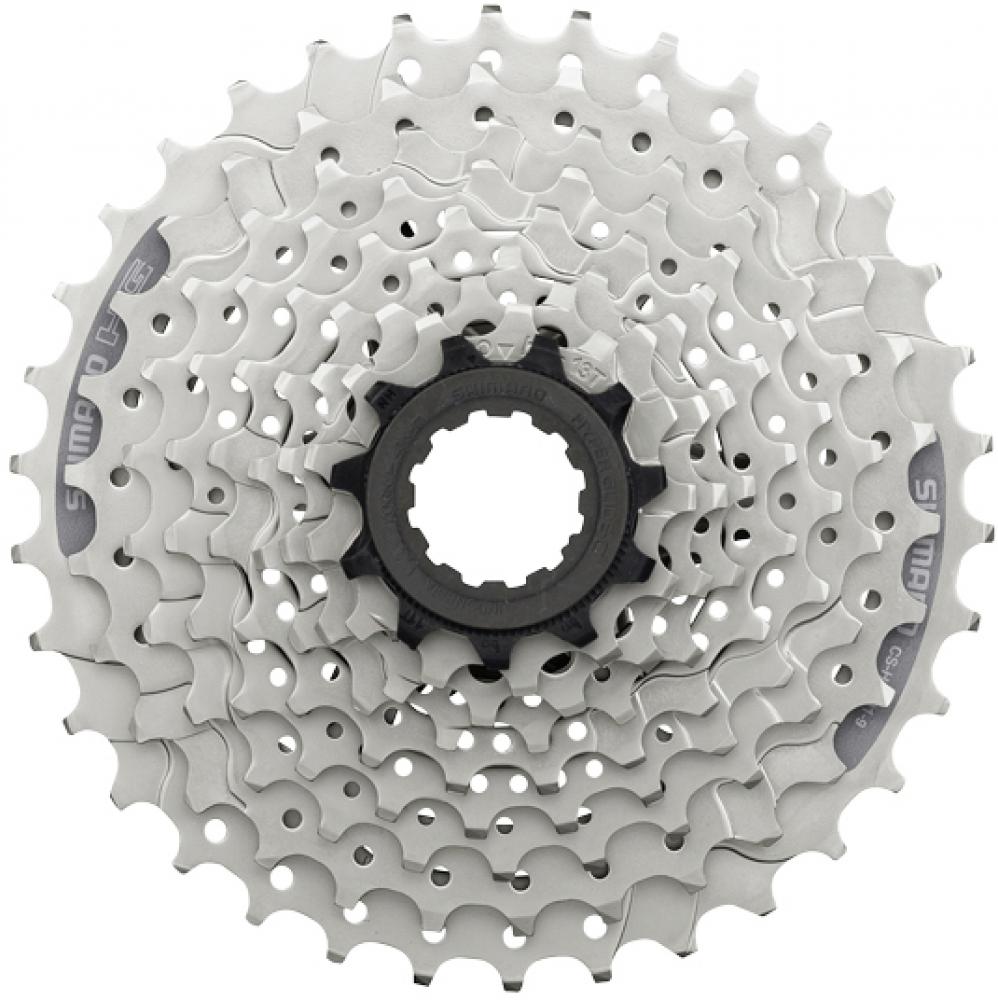 Kassette Cs-hg201 9-fach 11-34 Zähne, Silber, Hyperglide Technologie, Für Mtb Und Trekking, Präzise Schaltperformance