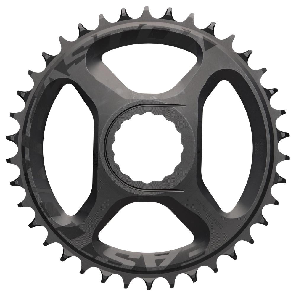 Cinch Direct Mount Kettenblatt 38z Flattop Schwarz - Effiziente Kraftübertragung