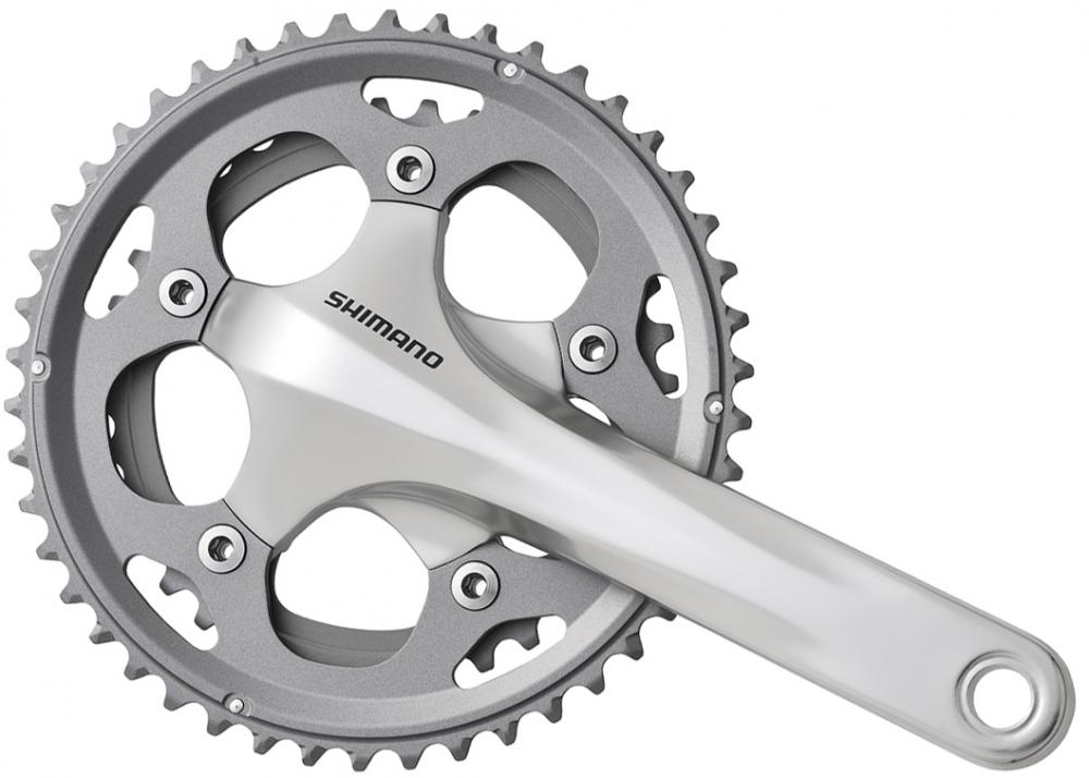 Kurbelgarnitur Fc-cx50 10-fach 175 Mm 46-36 Zähne, 36 Zähne, Silber