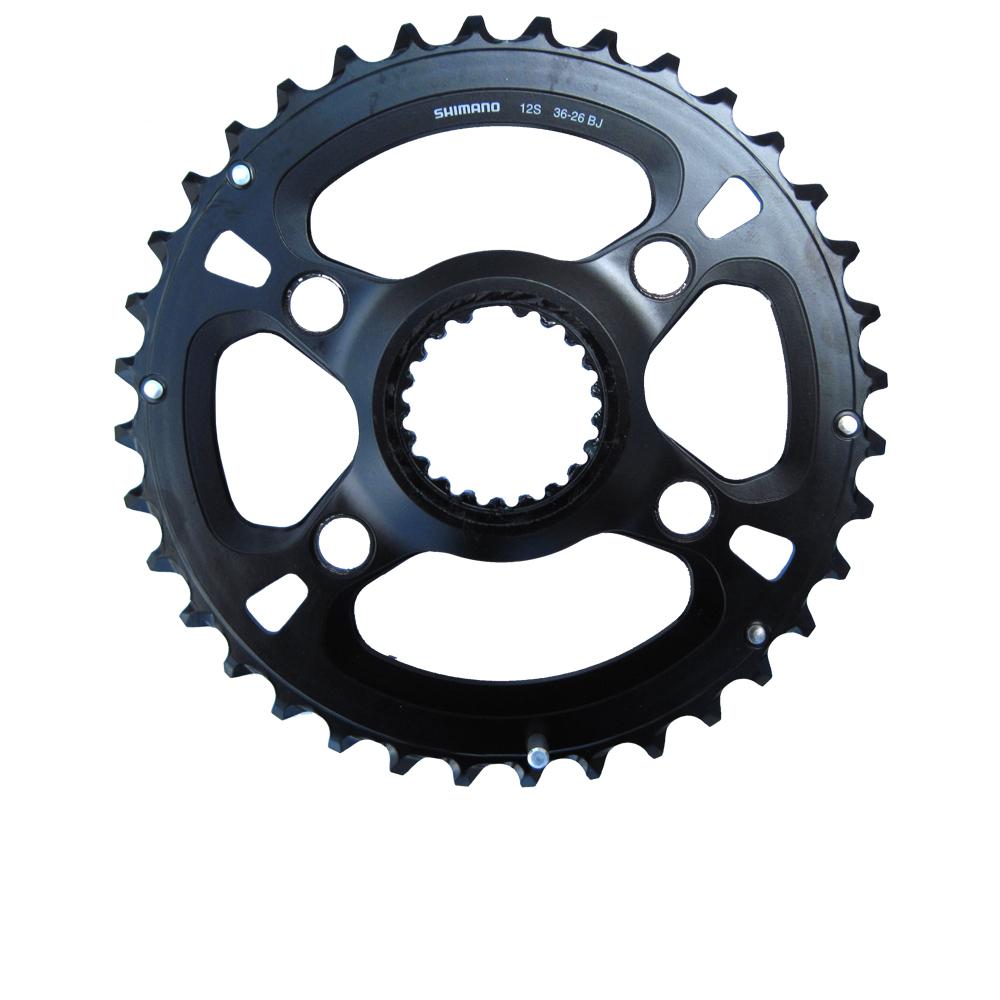 SHIMANO Kettenblatt DEORE XT FC-M8100/8120/8130 36 Zähne - präziser Antrieb für moderne MTB-Schaltungen