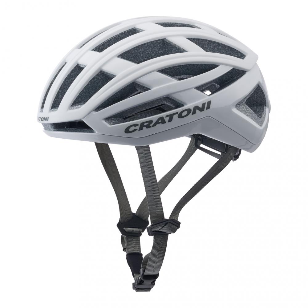 CRATONI C-AirLite Fahrradhelm S-M 52-56 cm White Matt/Glossy 180 g