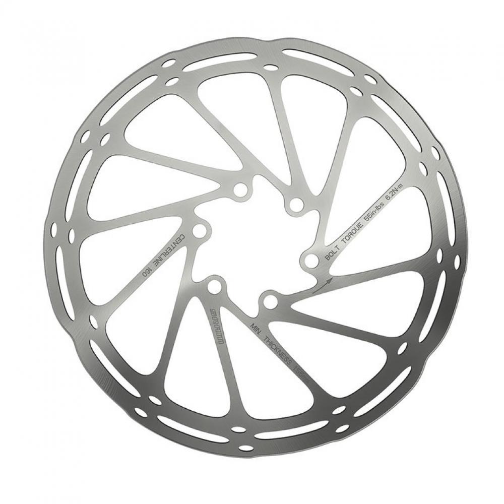 SRAM Bremsscheibe Centerline Rounded 6-Loch / 180 mm - 180 mm