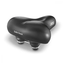 Selle Royal Fahrradsattel Journey Unisex Standardgröße schwarz - maximaler Komfort für City & Trekking