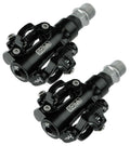 SQlab 511 Mountainbike Klickpedale Schwarz Größe S (-5 mm Achslänge) ? Ergonomisches Design für natürliche Fußstellung - kompatibel mit SPD-System ideal für kleine Schuhgrößen und Sitzknochenabstände