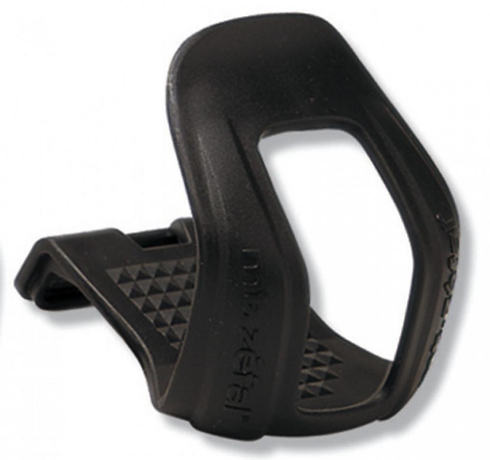 Zéfal Pedalhaken Christophe S M Pedal Haken Retro Pedalriemen Paar Zefal 516 weiß 370mm Leder