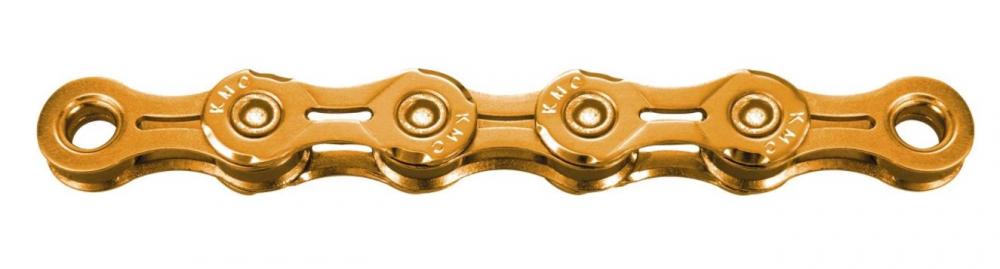 Kette X11el Ti-n 1/2 X 11/128 Zoll 118 Glieder Gold 11-fach