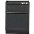 VAR Unterschrank Abfall MO-52613 Black Edition Black - modularer Werkstatt-Unterschrank