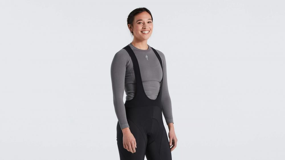 SEAMLESS BASELAYER LS WMN GRY L/XL - Bekleidung