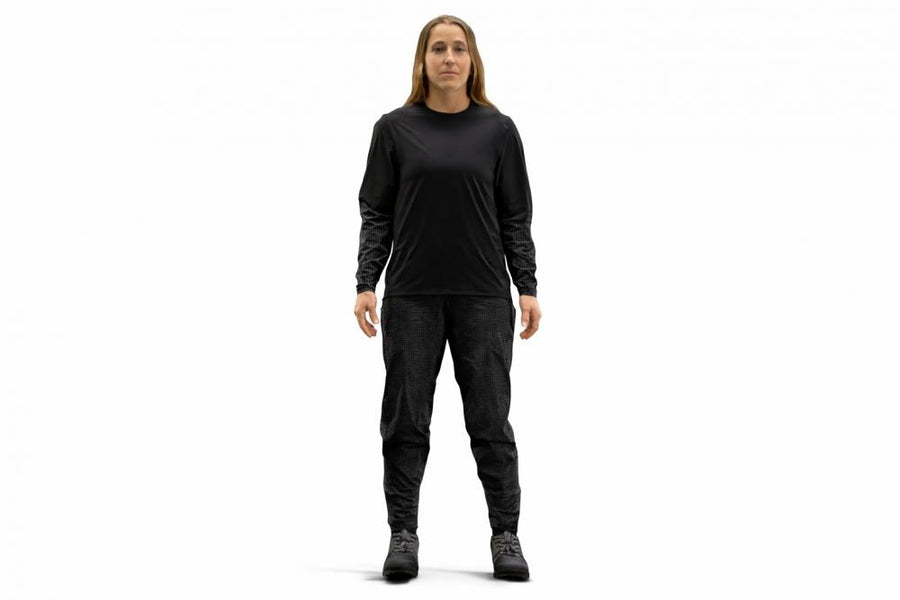 S-WORKS OFF-ROAD RACE JERSEY LS WMN BLK S