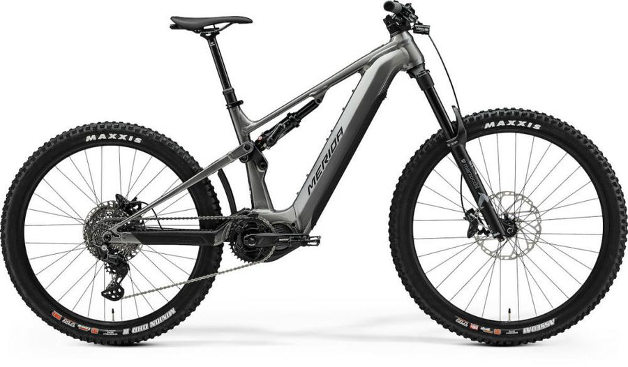 Merida eONE-SIXTY 675 IV1 gunmetal grey(black) M Gunmetal-grau/schwar - E-MTB für anspruchsvolle Trails