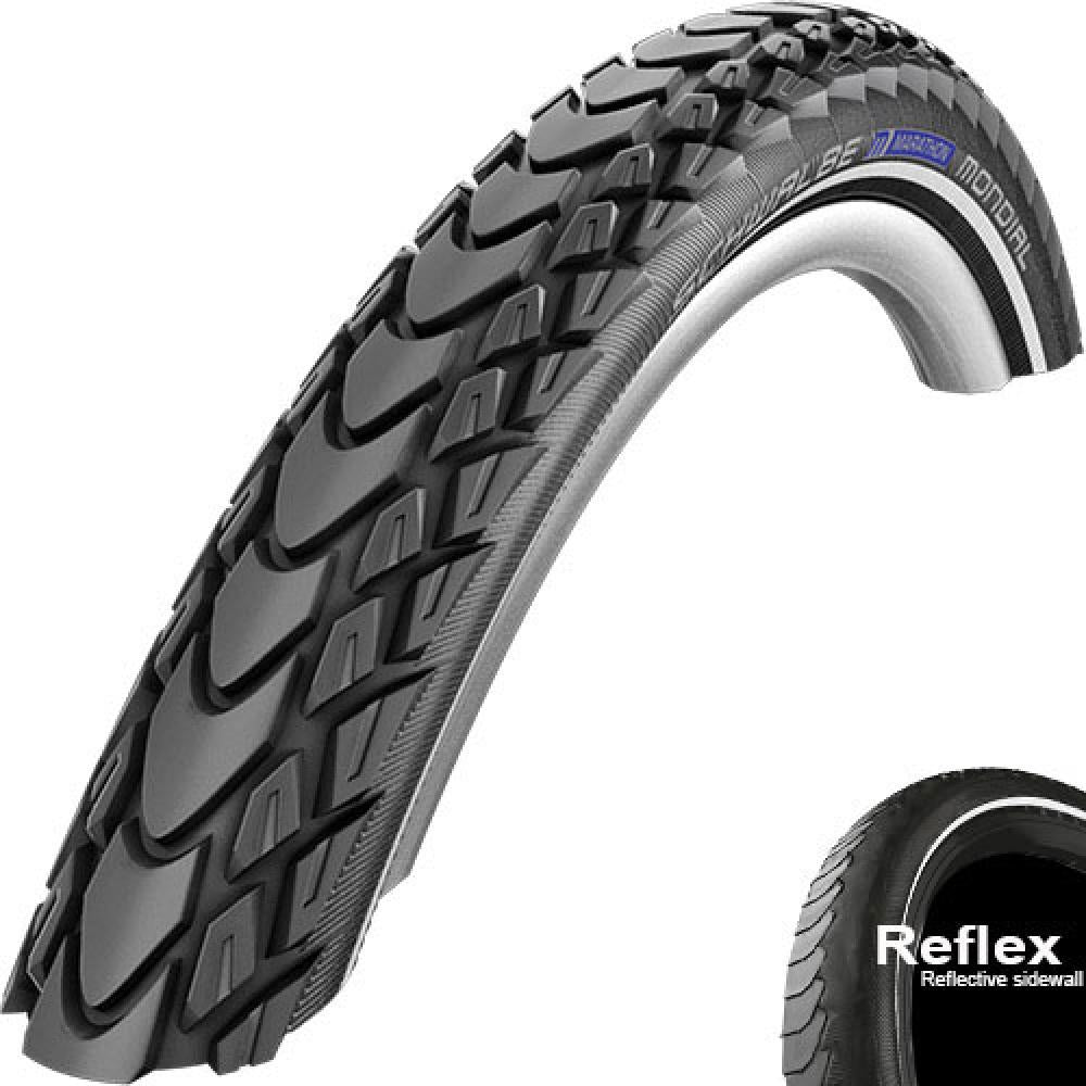 Schwalbe Reifen Marathon Mondial 26x2.00" 50-559 schwarz Reflex E-25 HS428 faltbar"
