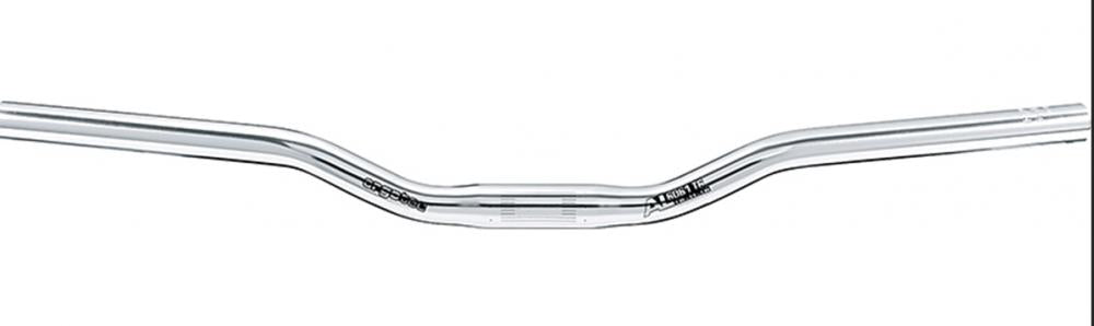 Ergotec Bügel Riser Ø 25,4 mm 620 mm Höhe 30 mm 10° silber