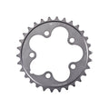 BBB Cycling Kettenblatt Triple Gear 30T/74mm anthrazit - präziser Antrieb für Rennräder