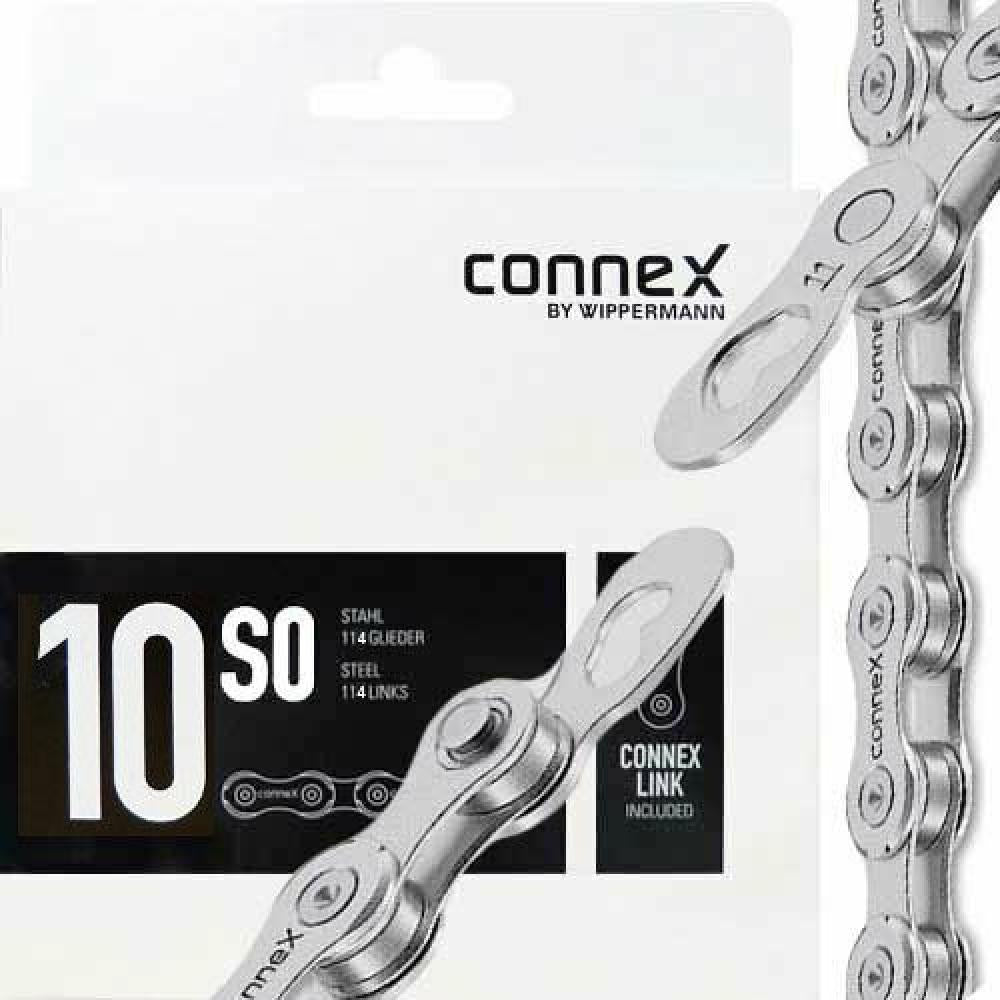Connex Wippermann Kette 10S0 1/2" x 11/128" 114 Glieder 5,9mm 10-fach