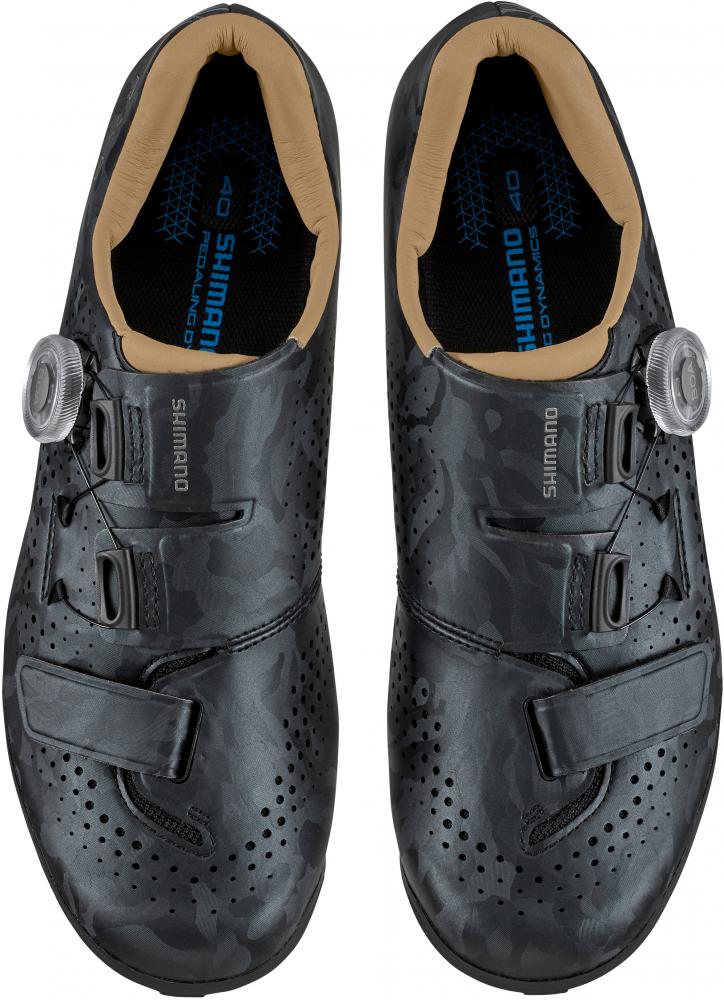 SHIMANO RX600 Damen Gravel SPD Fahrradschuhe - Größe 40, Grau