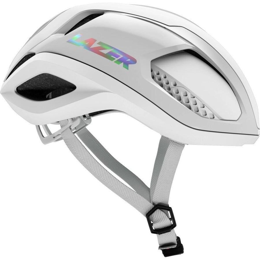 LAZER Helm Vento KinetiCore Road Pure White (S) - aerodynamischer Rennradhelm