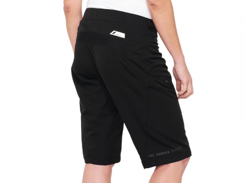 100% Airmatic Womens Shorts schwarz L