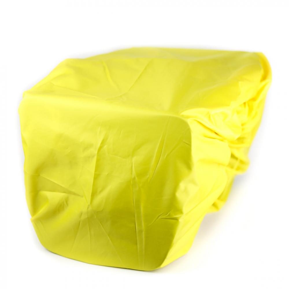 Haberland Überzug für Doppeltaschen gelb - optimaler Regenschutz für Fahrradtaschen