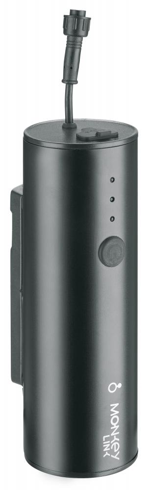 MonkeyLink Connect Powerbank 10.000 mAh mit BottleMount & 70 cm Kabel, USB-C Schnittstelle, passend für Fidlock Flaschenhalter, …