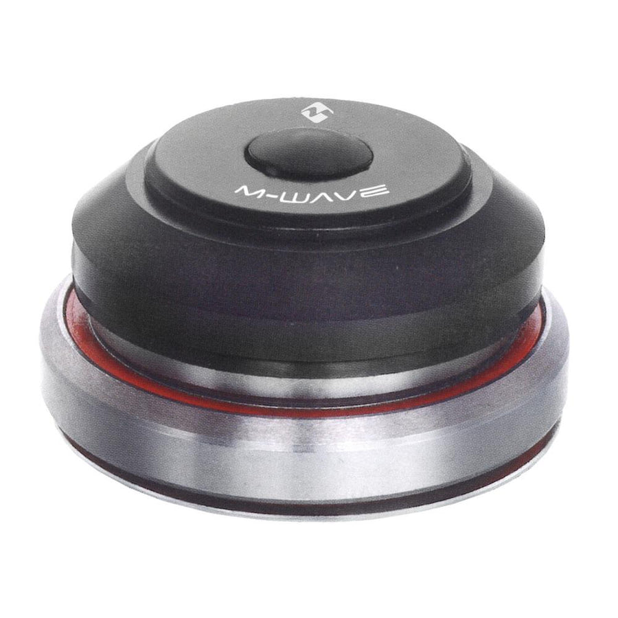 M-WAVE IS42/52 C integrierter AHEAD-Steuersatz 1 1/8 Zoll oben / 1 ½ Zoll unten  Aluminium, schwarz
