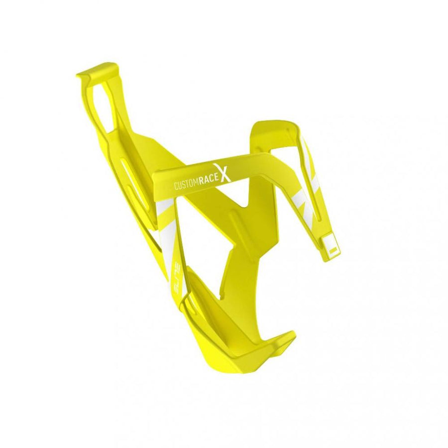 ELITE Custom Race X Flaschenhalter Gelb Fluo Soft Touch - Leicht & vibrationssicher