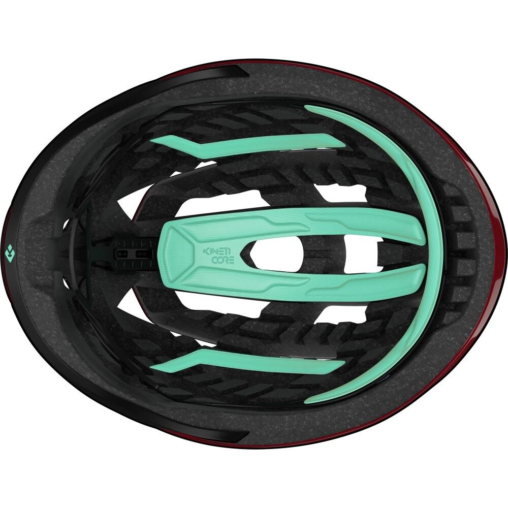 LAZER Helm Z1 KinetiCore Road Metallic Red L 58-61 cm - leichter Aero-Rennradhelm