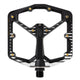 Crankbrothers Stamp 7 Large Plattformpedal Fabio Wibmer Edition, schwarz/weiß, 114x111mm, 10 verstellbare Pins pro Seite, konkave Plattform für optimalen Halt