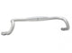 Ritchey Classic VentureMax Drop Lenker 31,8 mm, Breite 46cm - 58,5 cm, 102x76 mm, 6°/24°, HP Silber, ergonomisches Design, ideal für Gravel- und Adventure-Bikes